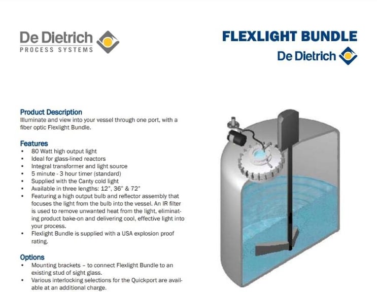 Flexlight Bundle data sheet