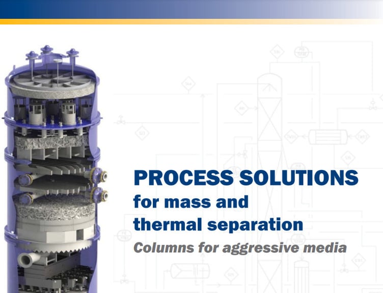 Process Solutions for mass and thermal separation