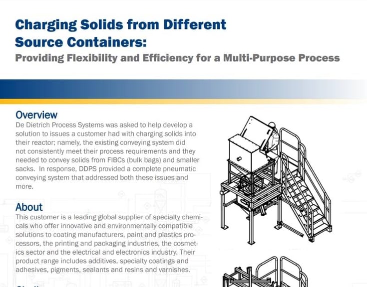 charging from different source containers case study