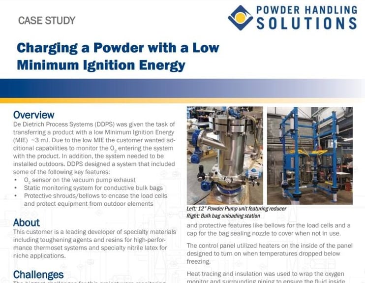 charging with a low MIE case study